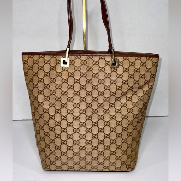 GUCCI GG Canvas large Tote Bag - Picture 5 of 14